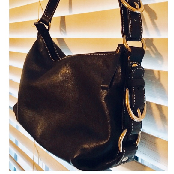 ‼️SOLD‼️ LAUREN RALPH LAUREN Leather Shoulder Bag - Picture 2 of 6